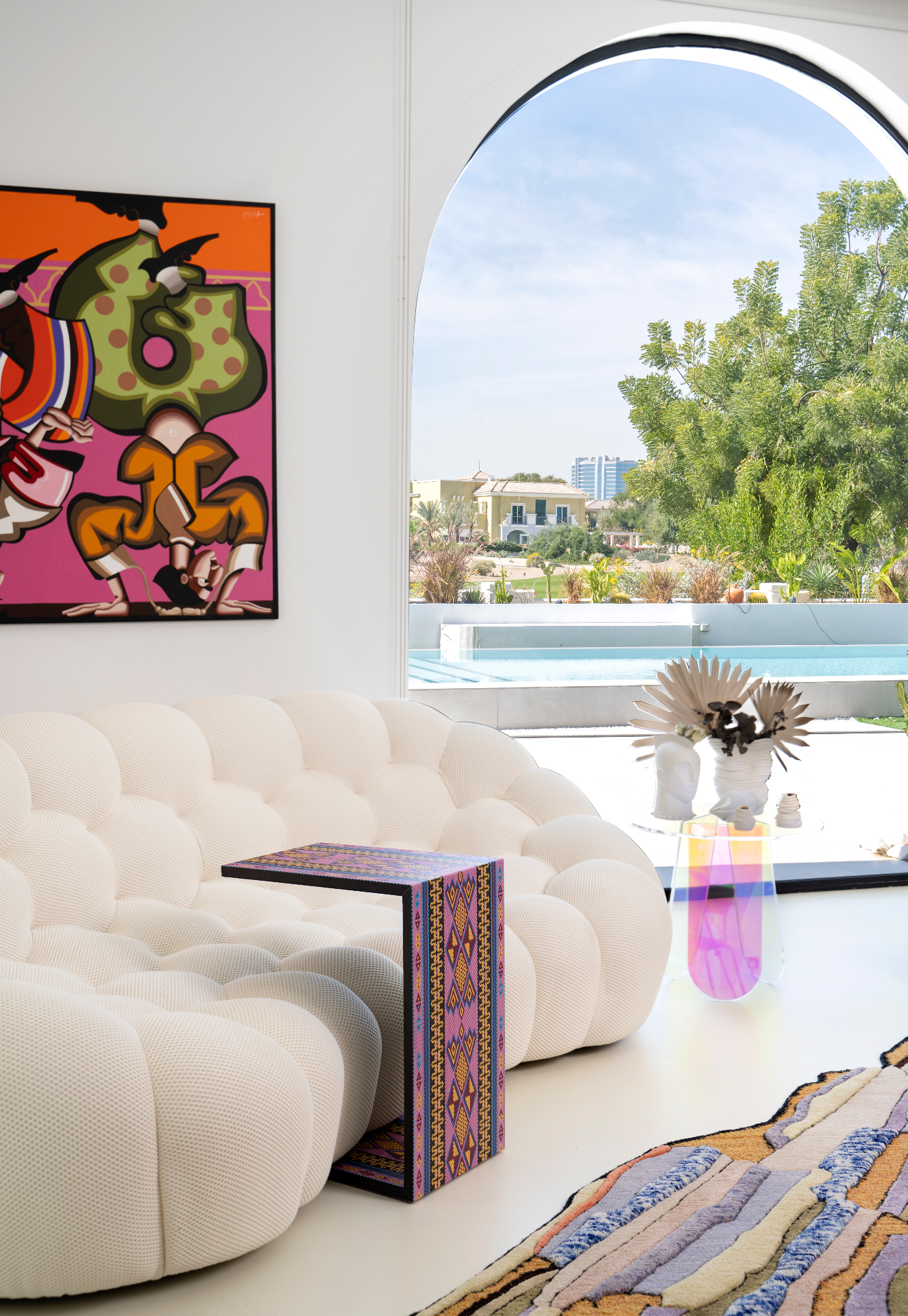 Hand-painted furniture by Janan