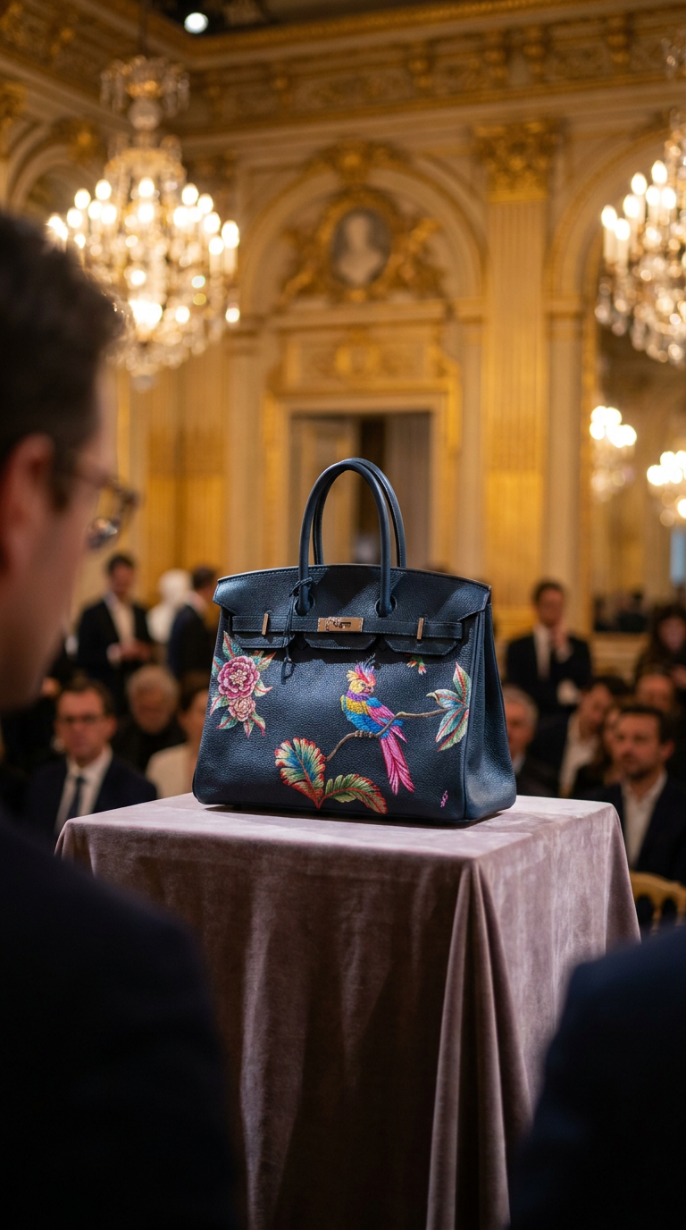 2018 — Hermès sold at auction for €65,000